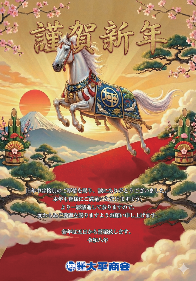 株式会社大平商会新年のご挨拶